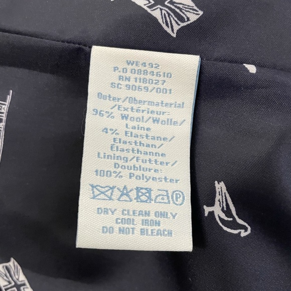 Boden navy blazer size 4 - Picture 5 of 5